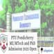 PTU Pondicherry ME/MTech and PhD Admission 2025 Open; Apply by March 31